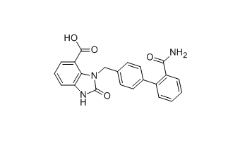 阿齐沙坦杂质N,3-((2'-carbamoyl-[1,1'-biphenyl]-4-yl)methyl)-2-oxo-2,3-dihydro-1H-benzo[d]imidazole-4-carboxylic acid