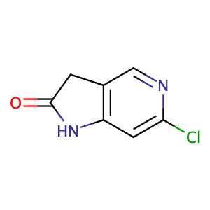 6-氯1H,2H,3H-吡咯并[3,2-c]吡啶-2-酮,6-Chloro-1H,2H,3H-pyrrolo[3,2-c]pyridin-2-one