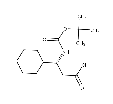 (3R)-3-{[(tert-butoxy)carbonyl]amino}-3-cyclohexylpropanoic acid