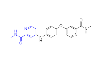 索拉非尼杂质10,N-methyl-4-(4-((2-(methylcarbamoyl)pyridin-4-yl)amino)phenoxy)picolinamide