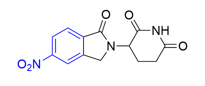 来那度胺杂质12,3-(5-nitro-1-oxoisoindolin-2-yl)piperidine-2,6-dione