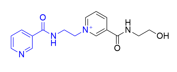 尼可地尔杂质13,3-((2-hydroxyethyl)carbamoyl)-1-(2-(nicotinamido)ethyl)pyridin-1-ium