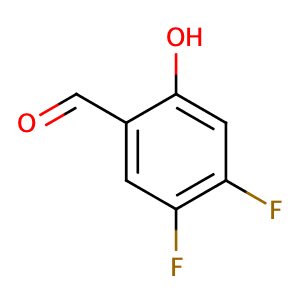 2-羟基-4,5-二氟苯甲醛,2-Hydroxy-4,5-difluorobenzaldehyde