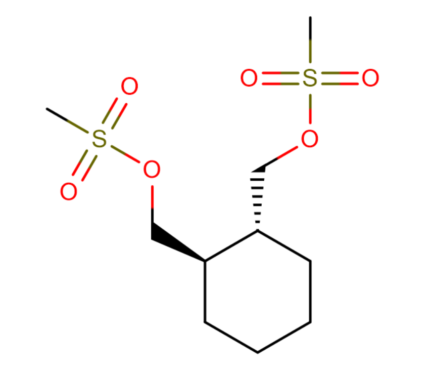 (R,R)-1,2-双(甲磺酰基氧基甲基)环己烷,(R,R)-1,2-bis(methanesulfonyloxymethyl)cyclohexane