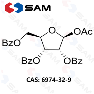 1-乙酰氧基-2,3,5-三苯甲酰氧基-1-β-D-呋喃核糖,1-O-acetyl-2,3,5-Tribenzoyl-β-D-ribofuranose
