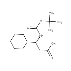 (3R)-3-{[(tert-butoxy)carbonyl]amino}-3-cyclohexylpropanoic acid