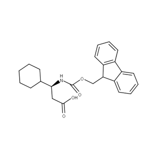 (3S)-3-cyclohexyl-3-({[(9H-fluoren-9-yl)methoxy]carbonyl}amino)propanoic acid