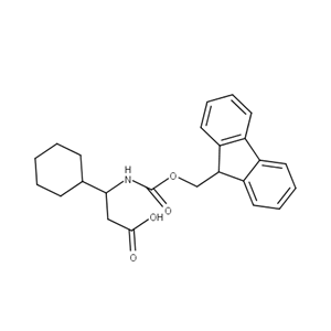 3-cyclohexyl-3-({[(9H-fluoren-9-yl)methoxy]carbonyl}amino)propanoic acid