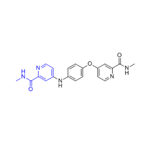 索拉非尼杂质10,N-methyl-4-(4-((2-(methylcarbamoyl)pyridin-4-yl)amino)phenoxy)picolinamide