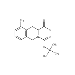 2-[(tert-butoxy)carbonyl]-5-methyl-1,2,3,4-tetrahydroisoquinoline-3-carboxylic acid