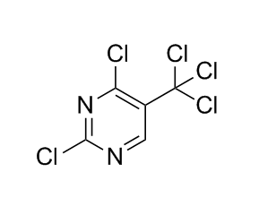 2，4-二氯-5-三氯甲基嘧啶,2,4-dichloro-5-(trichloromethyl)pyrimidine