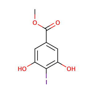 3,5-二羟基-4-碘苯甲酸甲酯,Methyl 3,5-dihydroxy-4-iodobenzoate