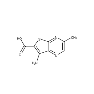7-amino-3-methylthieno[2,3-b]pyrazine-6-carboxylic acid
