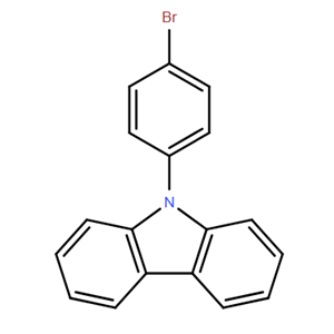 9-(4-溴苯基)咔唑,(9-(4-BROMOPHENYL))-9H-CARBAZOLE