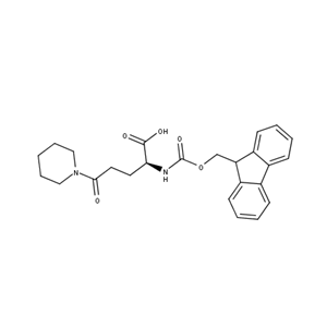 (2S)-2-({[(9H-fluoren-9-yl)methoxy]carbonyl}amino)-5-oxo-5-(piperidin-1-yl)pentanoic acid