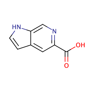 1H-吡咯并[2,3-c]吡啶-5-羧酸,1H-Pyrrolo[2,3-c]pyridine-5-carboxylic acid