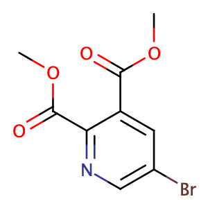 5-溴-吡啶-2,3-二甲酸二甲酯,Dimethyl 5-bromopyridine-2,3-dicarboxylate