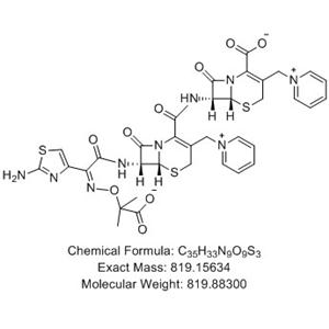 头孢他啶双母核杂质
