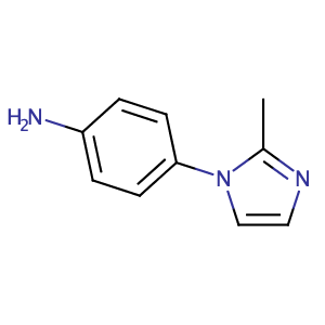 4-(2-甲基-1H-咪唑-1-基)苯胺,4-(2-METHYLIMIDAZOL-1-YL)PHENYLAMINE