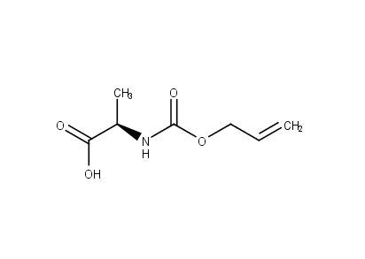 (2R)-2-{[(prop-2-en-1-yloxy)carbonyl]amino}propanoic acid