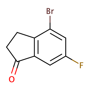 4-溴-6-氟茚酮,4-Bromo-6-fluoro-1-indanone