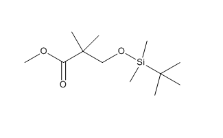 PROPANOIC ACID, 2-((((1,1-DIMETHYLETHYL)DIMETHYLSILYL)METHETHYL)-2-METHYL-,METHYL ESTER,PROPANOIC ACID, 2-((((1,1-DIMETHYLETHYL)DIMETHYLSILYL)METHETHYL)-2-METHYL-,METHYL ESTER