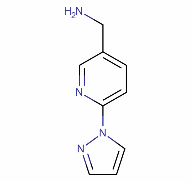6-(1H-吡唑-1-基)吡啶-3-基]甲胺,6-(1H-PYRAZOL-1-YL)PYRIDIN-3-YL]METHYLAMINE