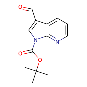 1-Boc-7-氮雜吲哚-3-甲醛,tert-Butyl 3-formyl-1H-pyrrolo[2,3-b]pyridine-1-carboxylate