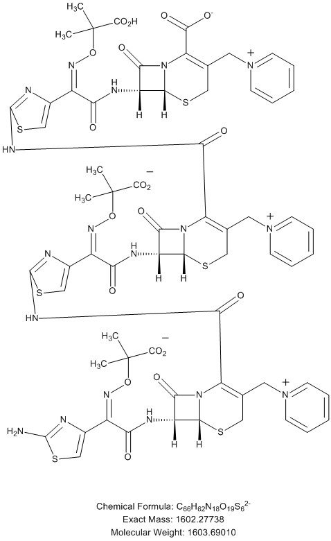 頭孢他啶三聚體A,Ceftazidime Trimer A