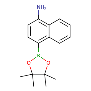 4-氨基萘-1-硼酸频那醇酯,4-(4,4,5,5-Tetramethyl-1,3,2-dioxaborolan-2-yl)naphthalen-1-amine
