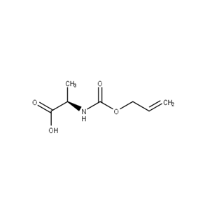 (2R)-2-{[(prop-2-en-1-yloxy)carbonyl]amino}propanoic acid