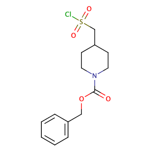 苄基4 - [(氯磺酰基)甲基]哌啶-1 - 羧酸,Benzyl 4-[(chlorosulfonyl)methyl]piperidine-1-carboxylate