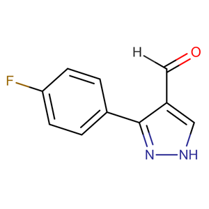 3-(4-氟丙基)-1H-吡唑-4-甲醛,3-(4-FLUOROPHENYL)-1H-PYRAZOLE-4-CARBALDEHYDE