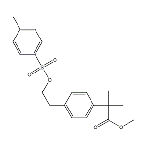 甲基-2-甲基-2-(4-2-对甲苯磺酰氧基乙基苯基异丙酯,2-methyl-2-(4-(2-(tosyloxy)ethyl)phenyl)propanoate