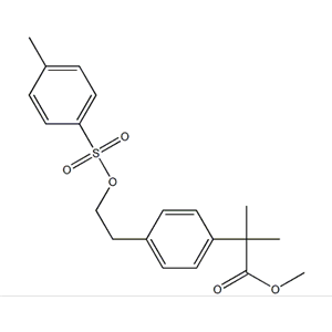 甲基-2-甲基-2-(4-2-对甲苯磺酰氧基乙基苯基异丙酯