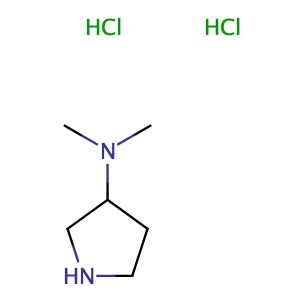 3-(二甲胺基)吡咯烷双 盐酸盐,N,N-Dimethylpyrrolidin-3-amine dihydrochloride