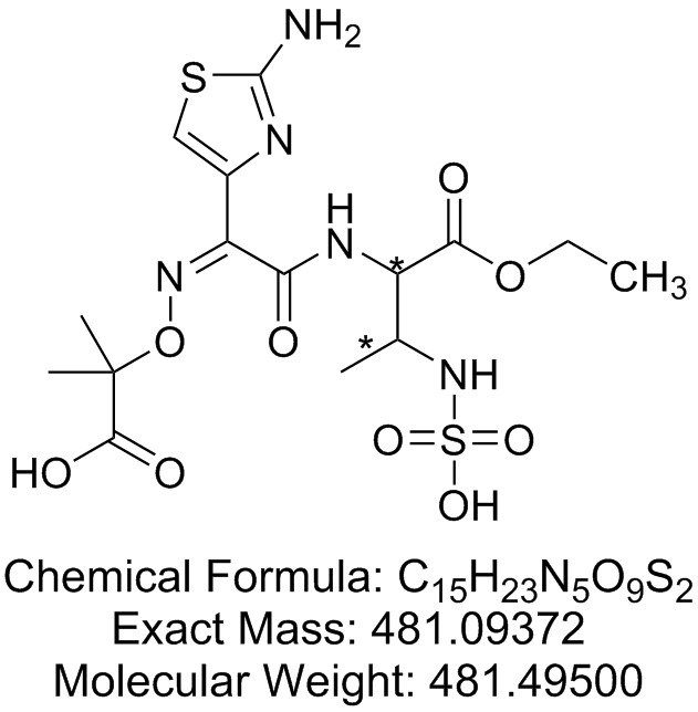 氨曲南开环乙酯,Aztreonam Open-Ring Ethyl Ester