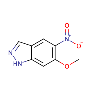 5-硝基-6-甲氧基-吲唑,6-Methoxy-5-nitro-1H-indazole