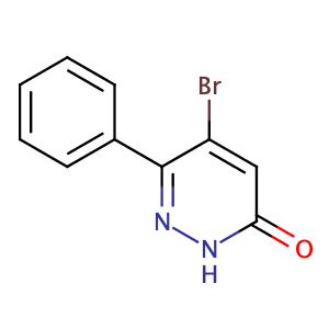 5-溴-6-苯基哒嗪-3(2H)-酮,5-BROMO-6-PHENYL-3(2H)-PYRIDAZINONE