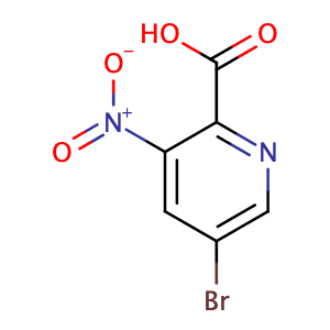 3-硝基-5-溴吡啶-2-甲酸,5-Bromo-3-nitropyridine-2-carboxylic acid