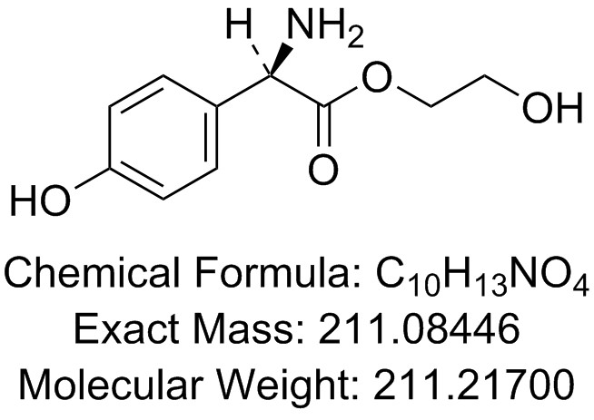 头孢丙烯杂质L（对羟基苯甘氨酸羟乙酯）,CefprozilImpurity L(Hydroxyethyl p-Hydroxyphenylglycinate)