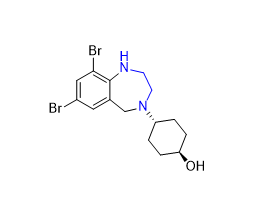 氨溴索杂质13,(1r,4r)-4-(7,9-dibromo-2,3-dihydro-1H-benzo[e][1,4]diazepin-4(5H)-yl)cyclohexanol hydrochloride