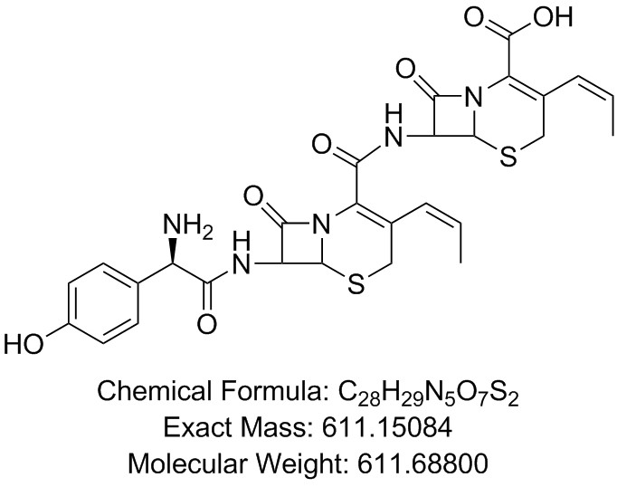 頭孢丙烯雙母核雜質(zhì),Cefprozil double Mother Nucleus