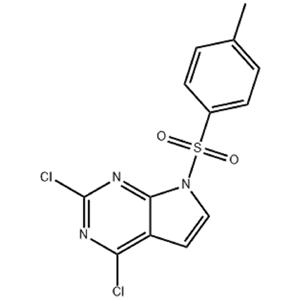 2,4-二氯-7-甲苯磺酰-7H-吡咯并[2,3-d]嘧啶,2,4-Dichloro-7-tosyl-7H-pyrrolo[2,3-d]pyriMidine