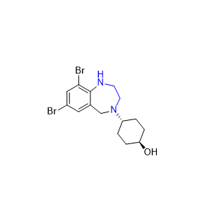 氨溴索杂质13,(1r,4r)-4-(7,9-dibromo-2,3-dihydro-1H-benzo[e][1,4]diazepin-4(5H)-yl)cyclohexanol hydrochloride