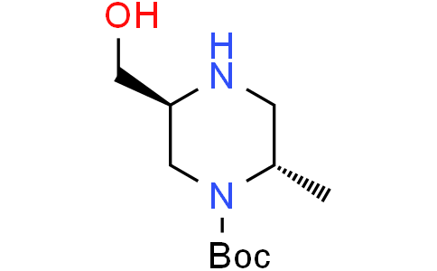 tert-butyl (2S,5S)-5-(hydroxymethyl)-2-methylpiperazine-1-carboxylate