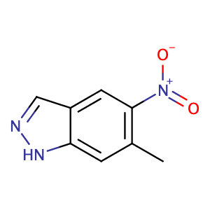 5硝基-6甲基-1H吲唑,6-Methyl-5-nitro-1H-indazole