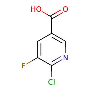 6-氯-5-氟煙酸,6-chloro-5-fluoropyridine-3-carboxylic acid