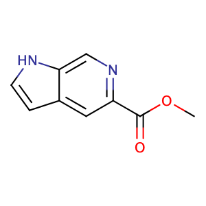 1H-吡咯并[2,3-c]吡啶-5-羧酸甲酯,Methyl 1H-pyrrolo[2,3-c]pyridine-5-carboxylate