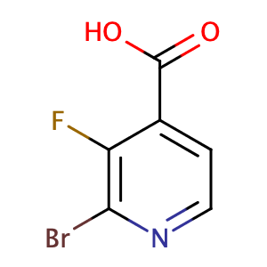 2-溴-3-氟异烟酸,2-Bromo-3-fluoropyridine-4-carboxylic acid